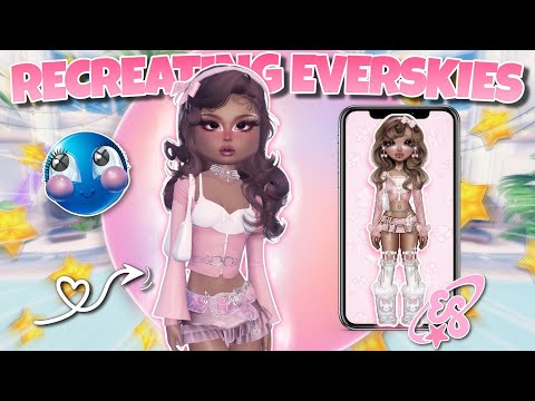*RECREATING* Everskies Outfits For *EVERY THEME* In Dress To Impress!! (Roblox)