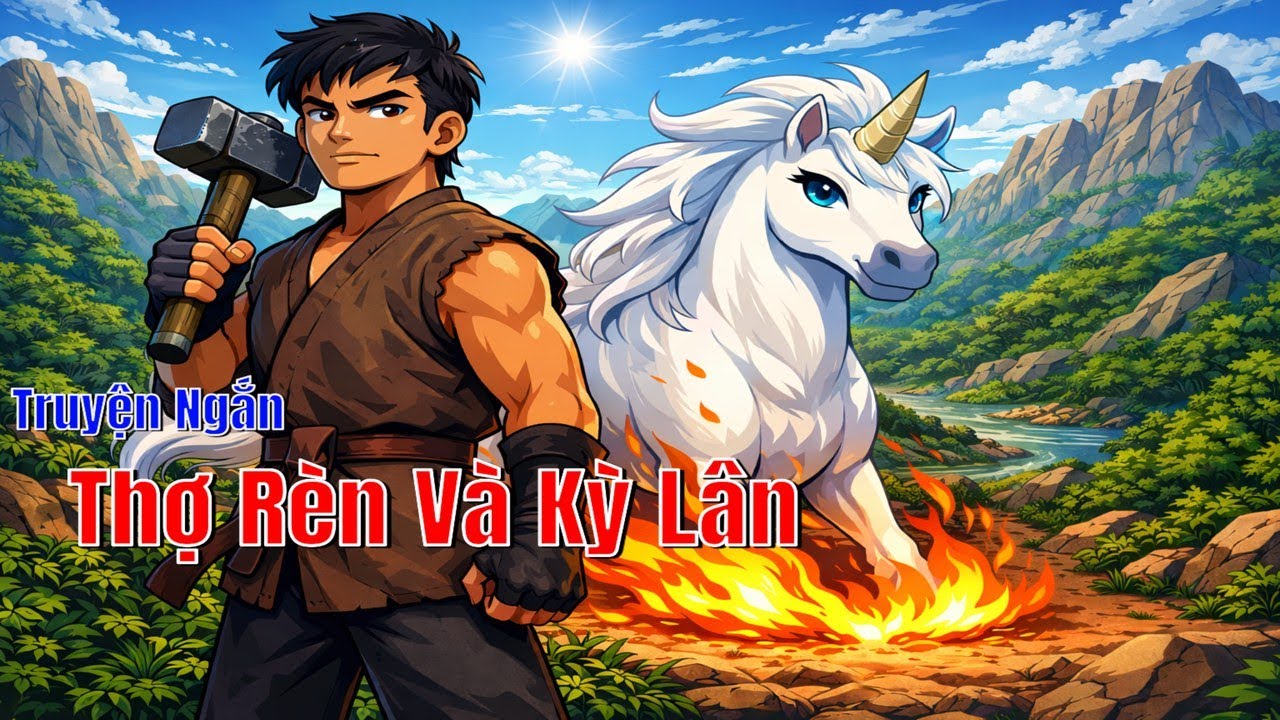 Thợ Rèn Và Kỳ Lân – Ngọn Lửa Thử Lòng Người | Truyện Cổ Tích Hay