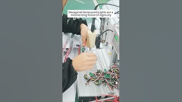 Honeycomb lights factory | Hexagon light design