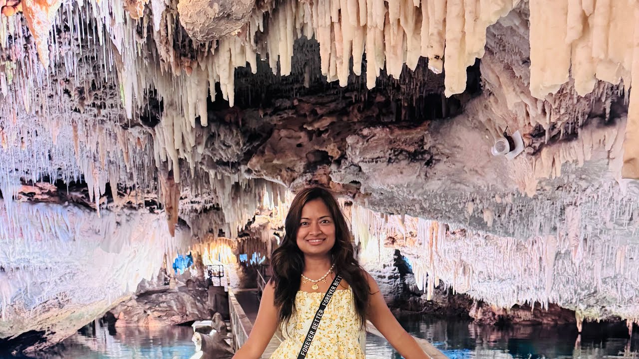 Day 1 in Bermuda 🇧🇲 visited Crystal Caves and  Hamilton City 