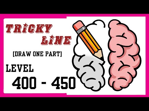 Tricky Line [Draw The Part] All Level 400-450 Walkthrough Solution
