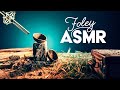 Asmr foley horse steps with coconuts no talking