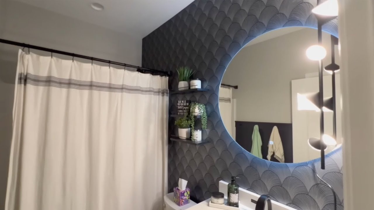 JUPITER Round Custom LED Mirror with Backlight video