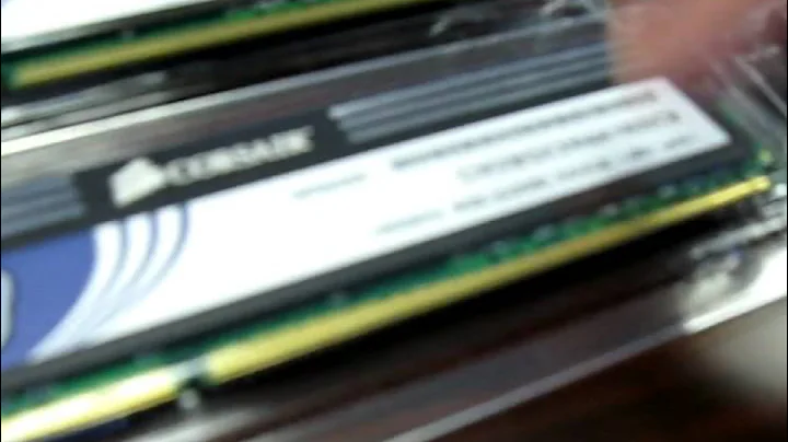 Corsair 8GB 1600MHz C9 DDR3 Dual Channel Memory Kit Linus Tech Tips