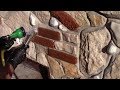 Come rivestire un muro con 5 tipi di PIETRE (2°Parte)-How to cover a wall with STONES (2nd Part)