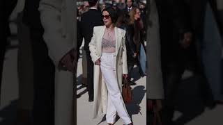 Debi Mazar at Gabriela Hearst show in Paris Fashion Week #actress