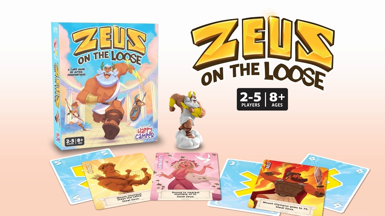 Zeus on the Loose – Happy Camper