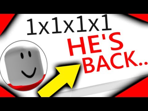 The Most Famous Player Changed On Roblox Youtube - 1x1x1 the hackers roblox