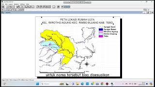 Tutorial install dan cara membuat peta pada aplikasi Arcview Gis 3.3