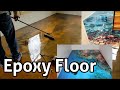 Tukang Bangunan Kreatif - [ Indonesian text ] - Cara Mebuat Lantai Corak Marmer - Metallic Floor