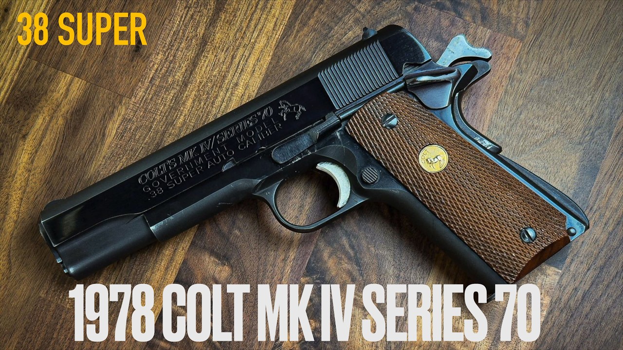 Las Pistolas De Antes Eran Mejor… 1978 COLT'S MK IV SERIES 70