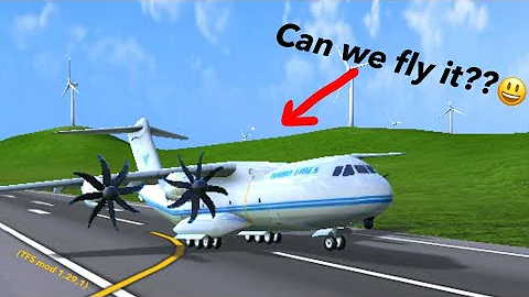 stealing a turbo line plane!