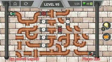 Pipeline Level 95 All 3 stars By Pixign, Android Solution