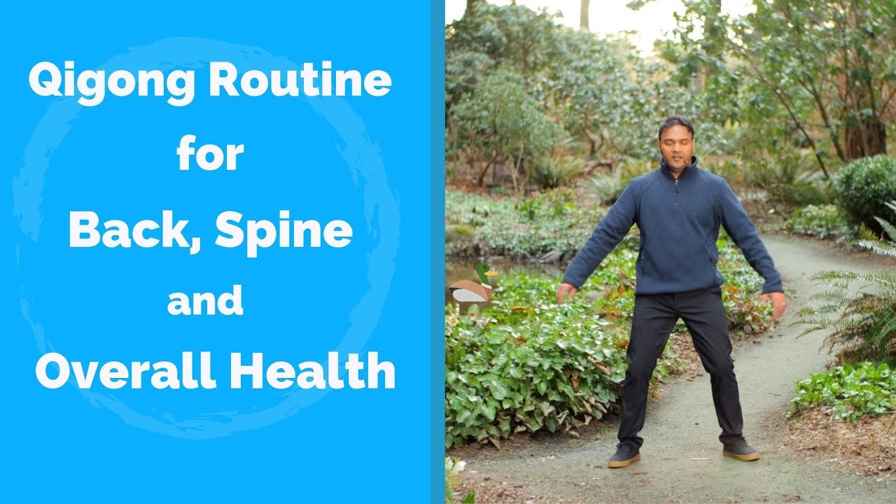 Qigong For Back Spinal Twisting Practice With Jeff Chand YouTube