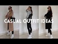 9 CASUAL OUTFIT IDEAS To Wear Now + New Comfy Basics | Farfetch Luxury Unboxing