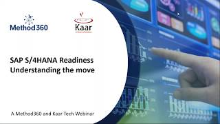 Celebrity Webinar: SAP S/4HANA Readiness: Understanding the Move Profile