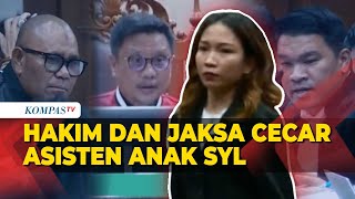 [FULL] Hakim dan Jaksa Cecar Asisten Anak SYL, Nur Habibah al Majid soal Mobil hingga Gaji