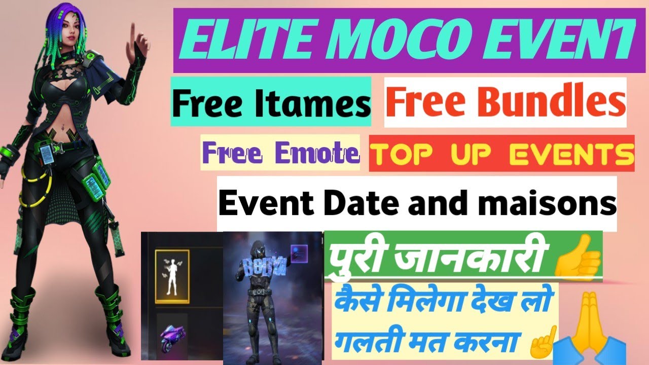 Elite Moco Event Moco Event coming date maison and bundles or Emote Elite Moco Event kyaise complete