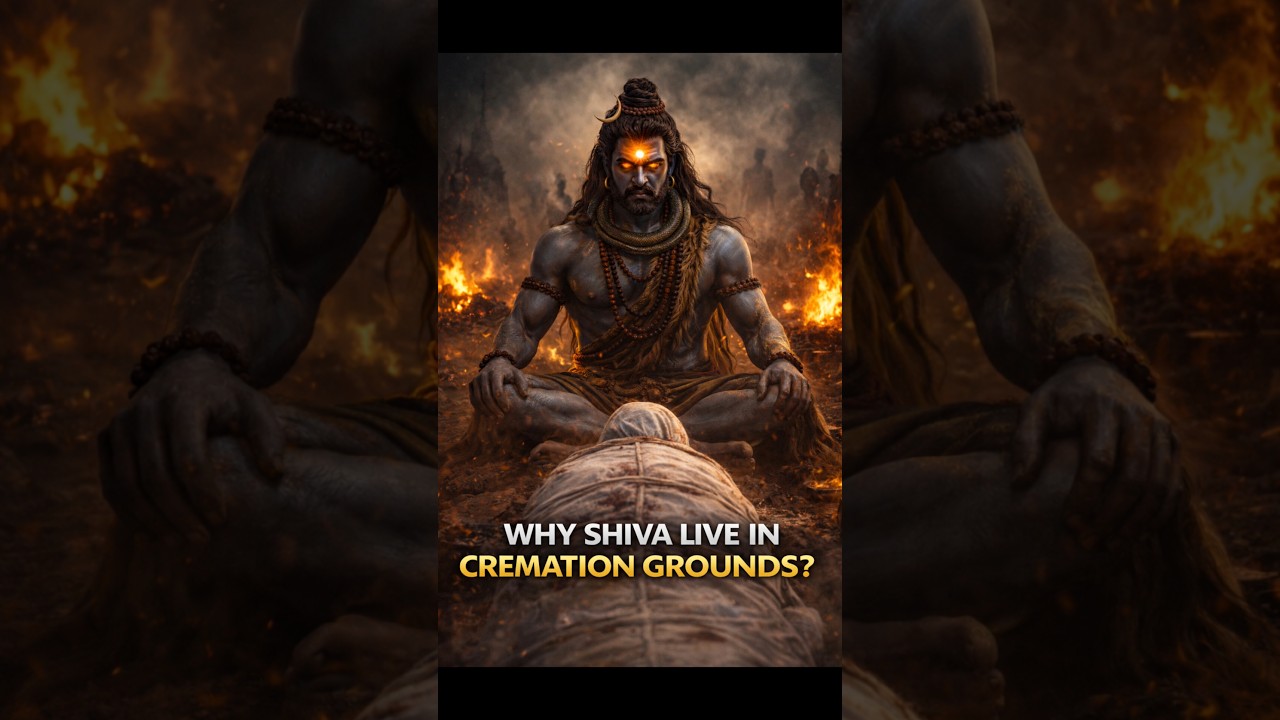 Why Does SHIVA Live In Cremation Grounds?