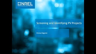 City and County Solar PV Training Program: Module 2