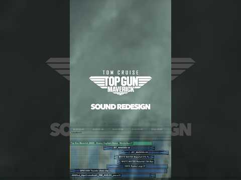 🎬 Sound redesign of "Top Gun: Maverick"  📷 Zoltan Monori