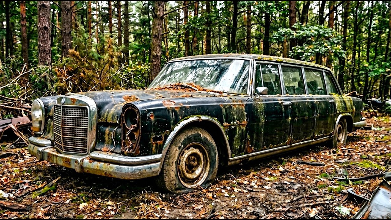 We Couldn’t Believe This Was in a Junkyard… 1960s Mercedes 600 Pullman Rescue (ASMR)