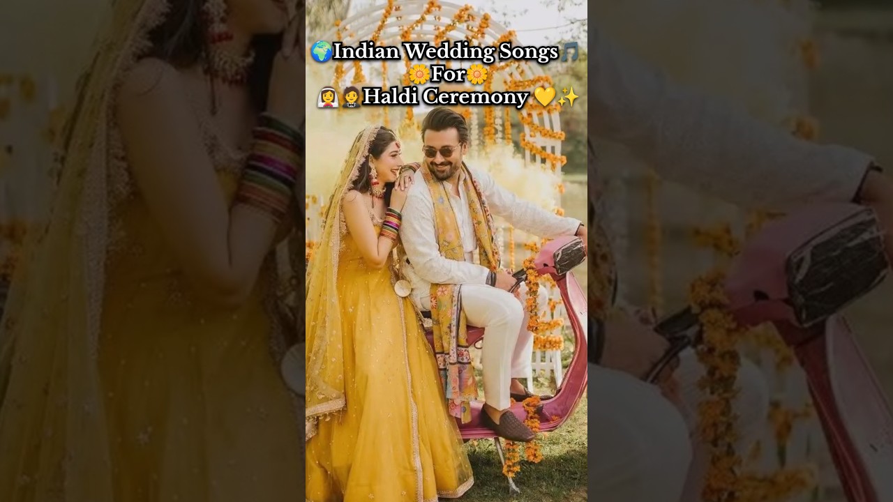 Indian Wedding Songs For Haldi Ceremony 🌼💛 | Haldi Special Dance & Fun Songs Playlist 🎶