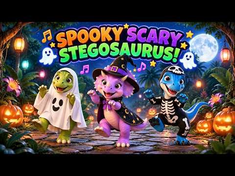 Halloween Activity Pack — Cassie the Dinosaur video thumbnail