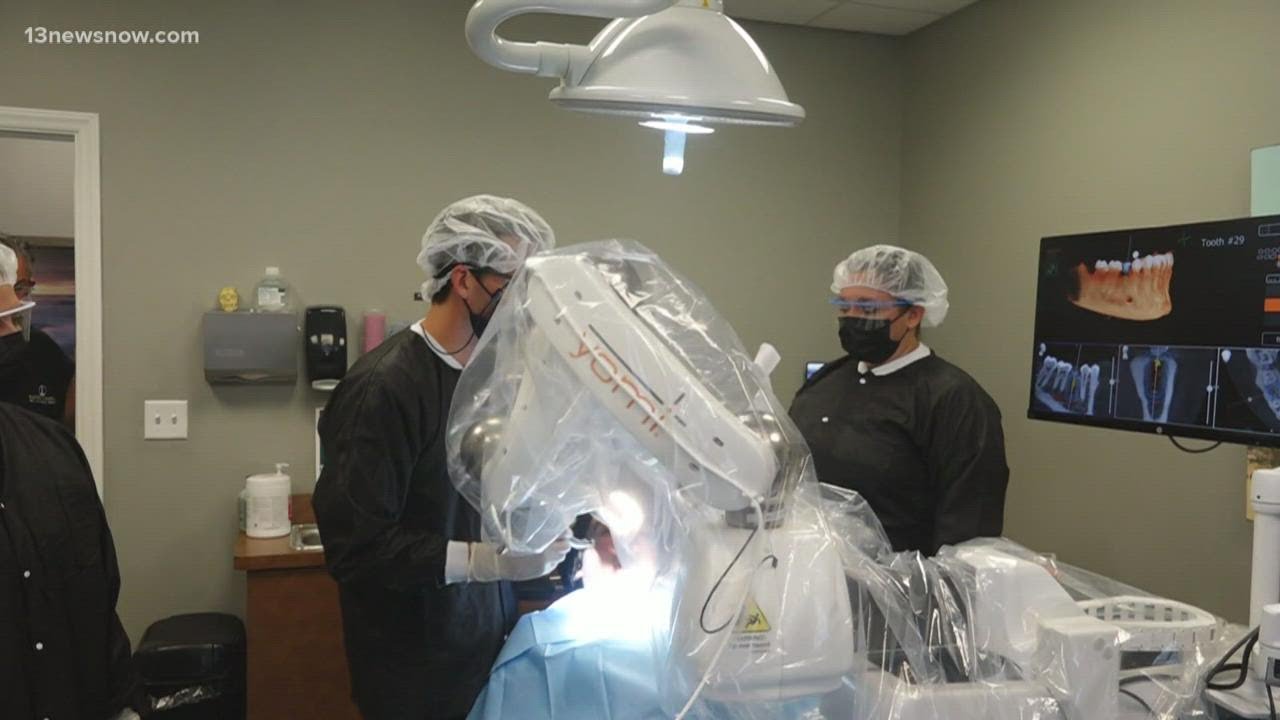 Virginia Beach dentists use FDA-approved robot to help with implant surgeries