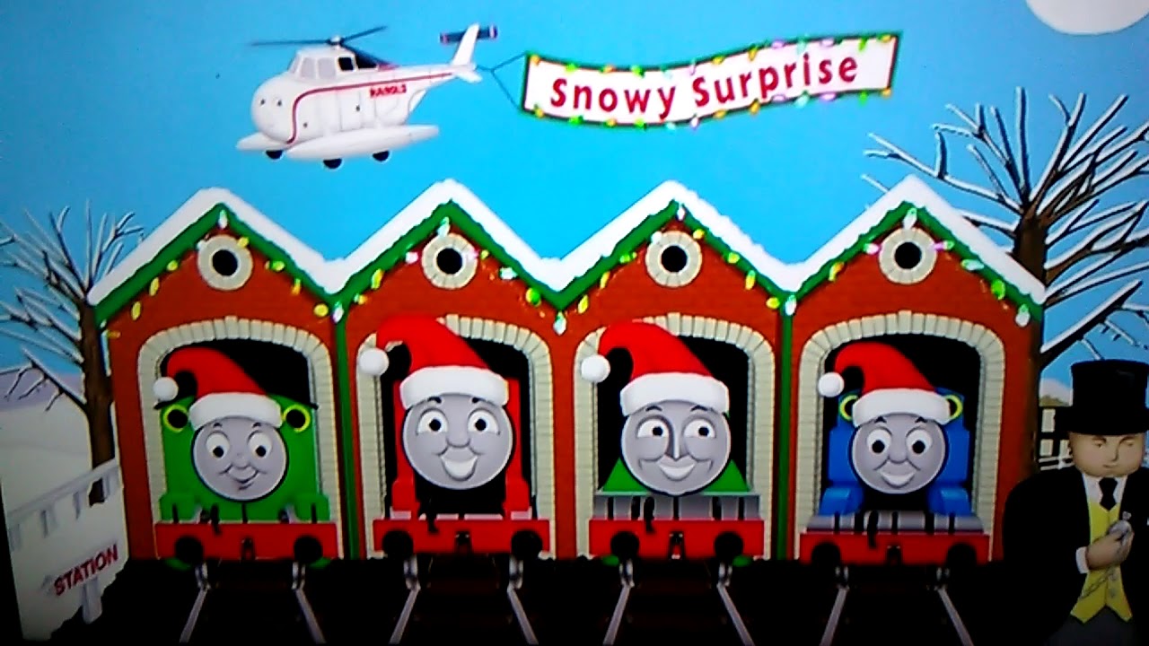 Thomas snowy surprise DVD review YouTube