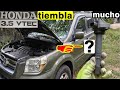 honda 3.5 vtec tiembla mucho el testigo parpadea