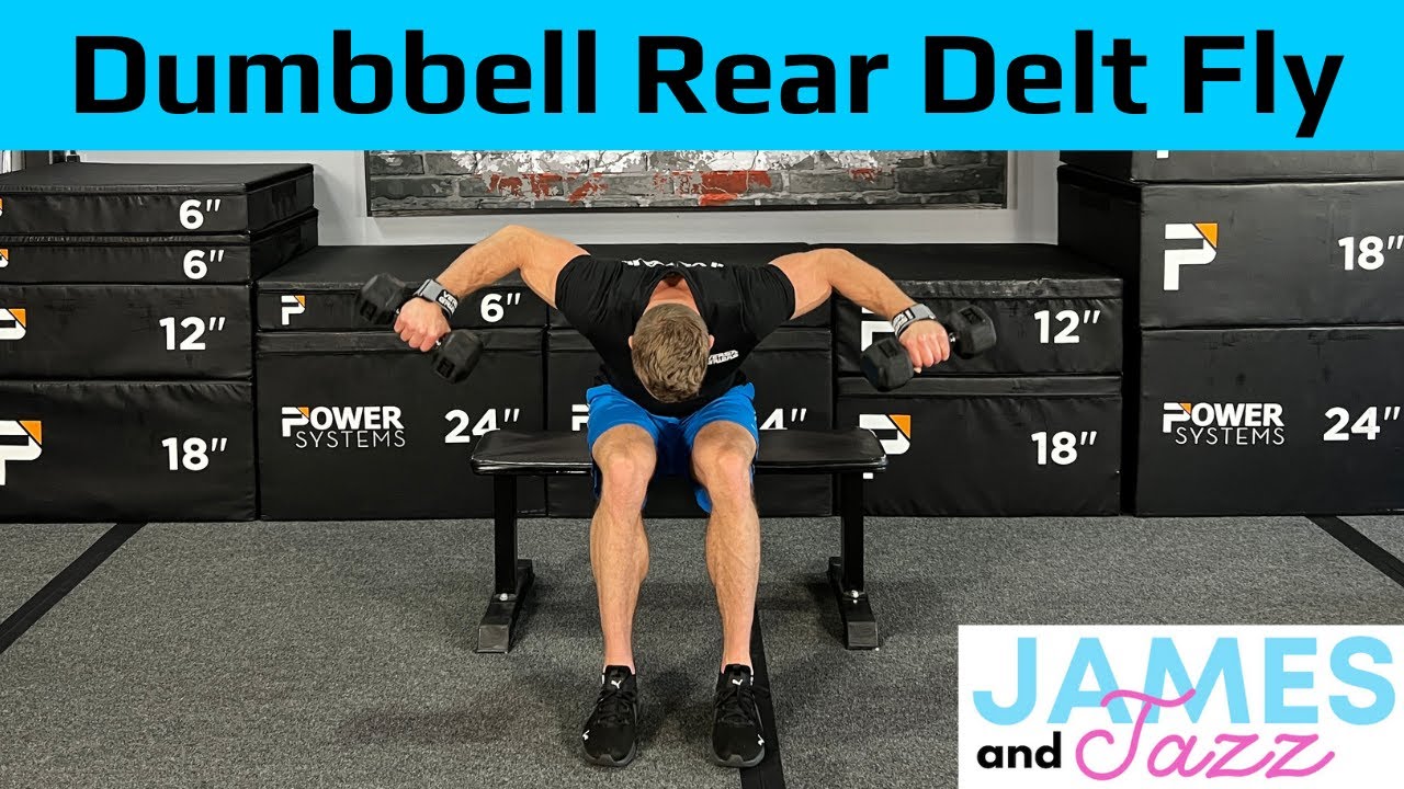 Dumbbell Rear Delt Fly Exercise || Exercise To Tone Rear Delts || How ...