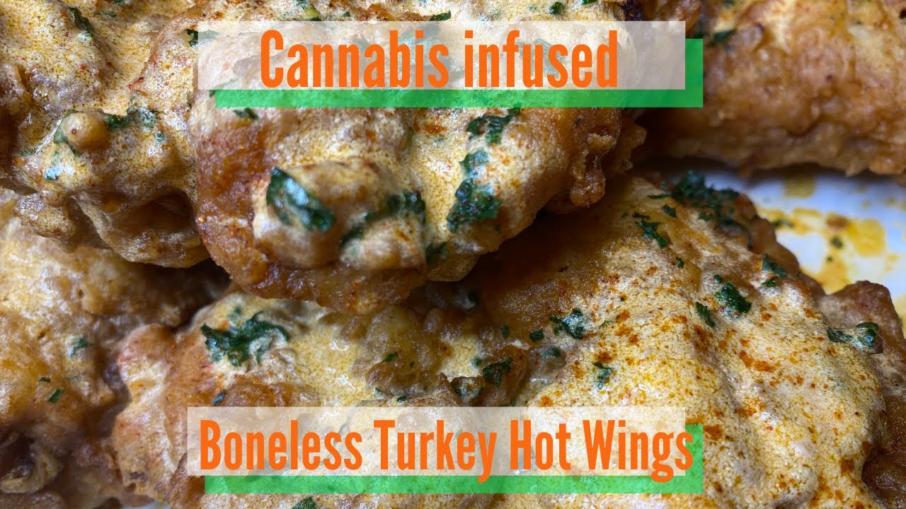 E3: How to make Turkey Hot Wings infused with Cannabis Oil!