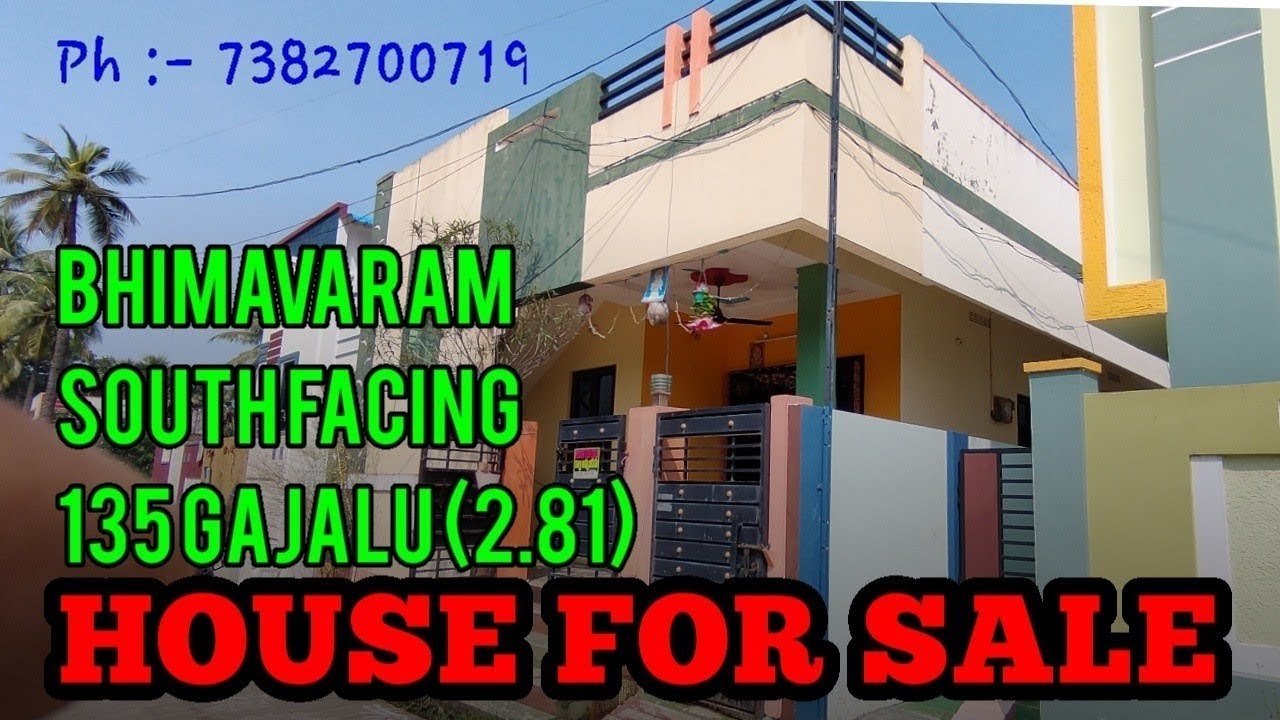2BHK Individual House for Sale in Vissakoderu Bhimavaram Affordable Real Estate in West