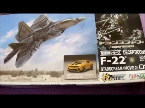 技MIX F-22 STARSCREAM TRANSFORMERS Unboxing