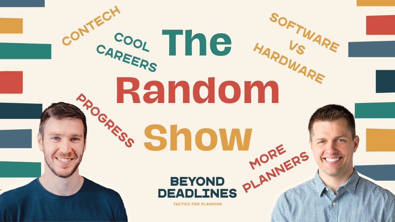 Random Show🏗 Automated Progress, Future of ConTech, Alternative Careers ...