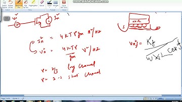 analog ic design 106 Noise 3, MOSFET noise