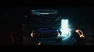 Sci-Fi Car Display Visualization
