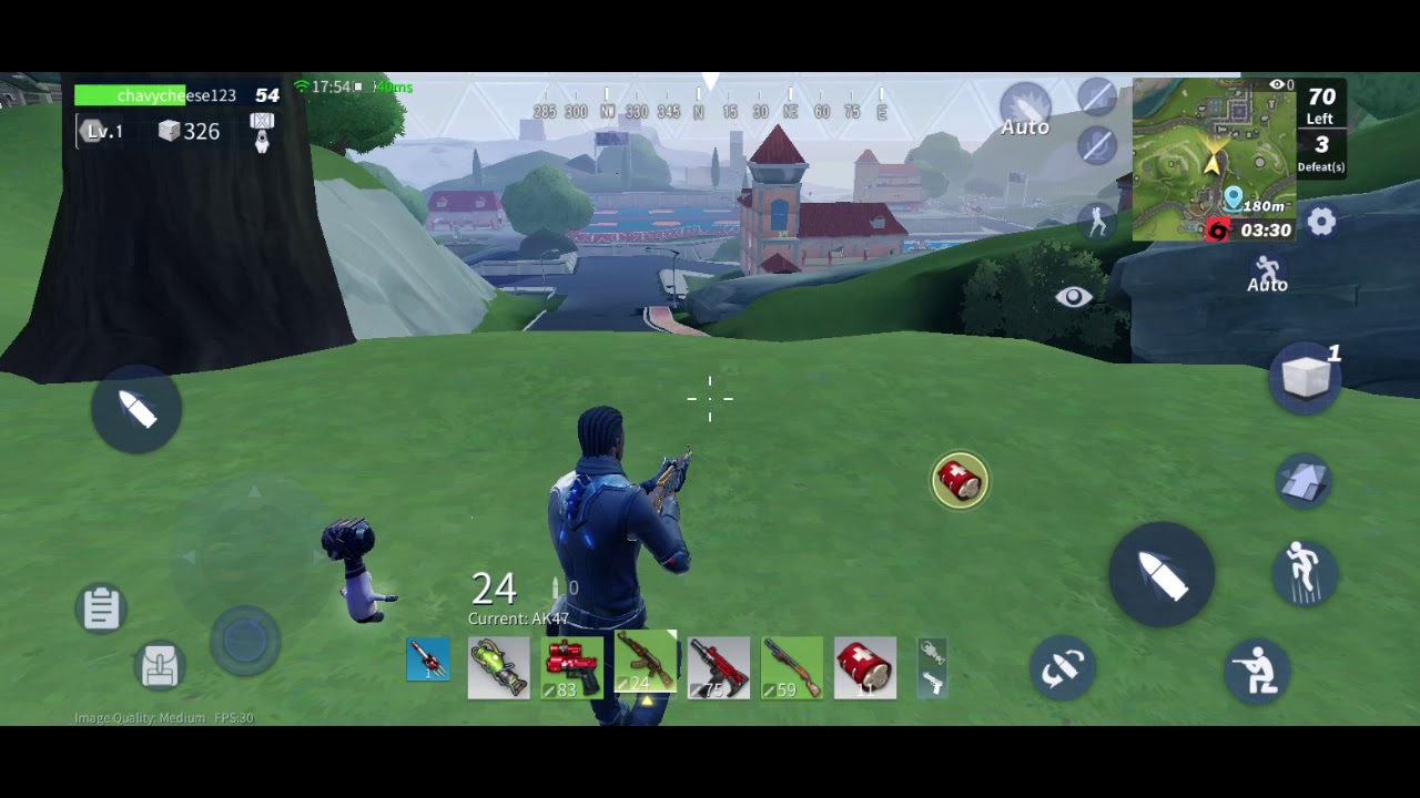 Playing fake fortnite YouTube