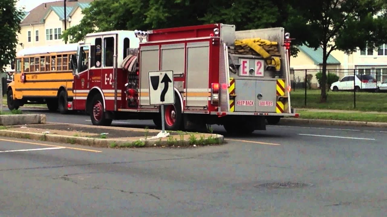 Hartford Fire Department Engine 2 Responding YouTube