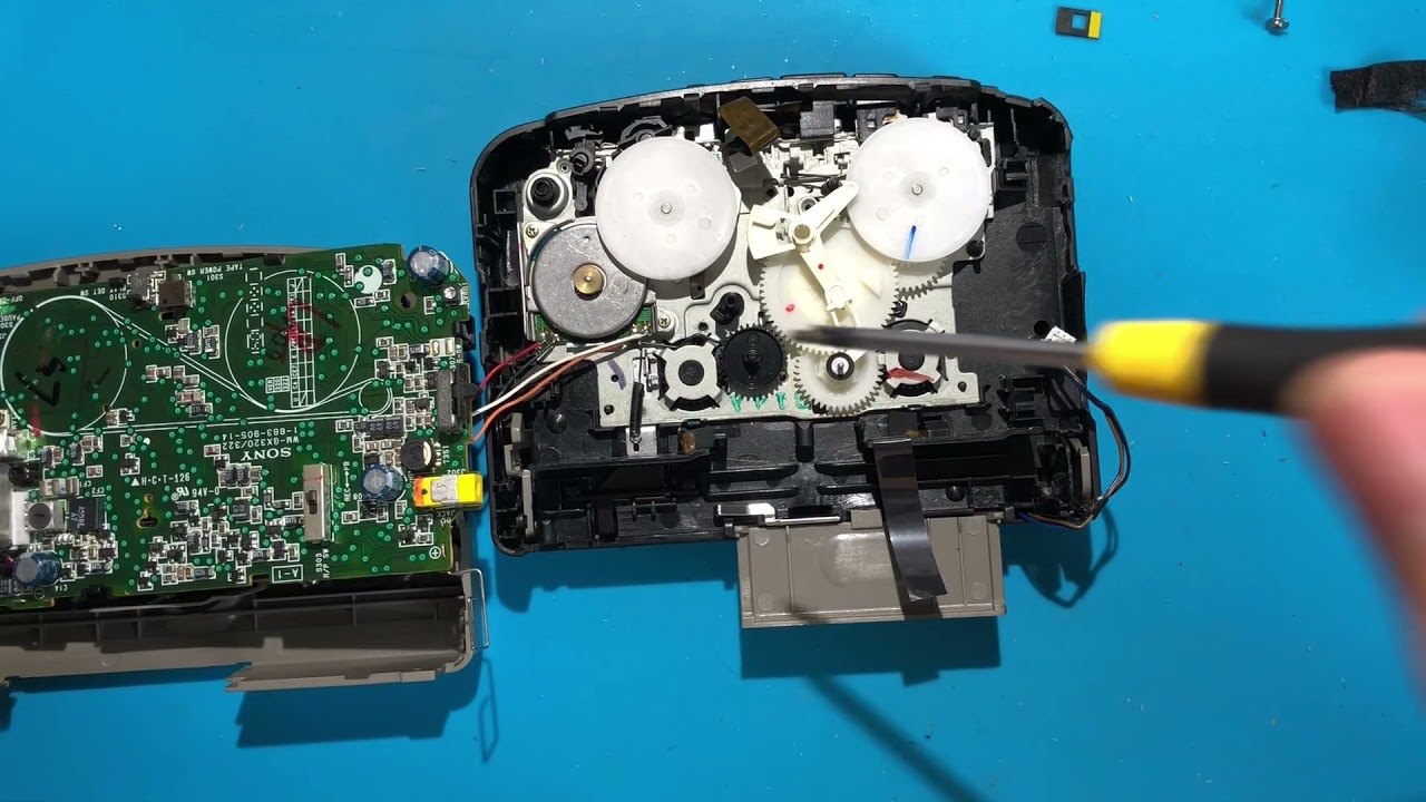 Sony walkman gx322 repair - YouTube