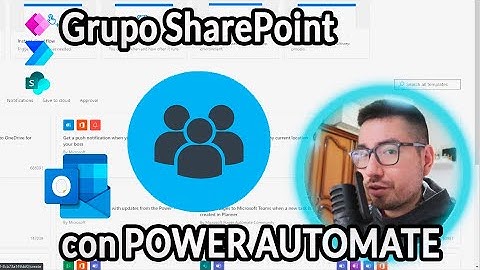 POWER AUTOMATE Enviar EMAIL a GRUPOS SHAREPOINT
