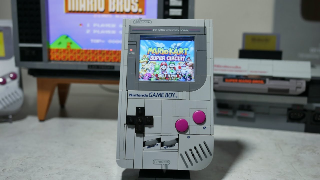 레고 게임보이 에뮬 게임기 만들기