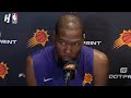 Kevin Durant Talks Duel with LeBron, Postgame Interview