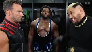 Royce keys, La Knight & Solo Sikoa backstage segment _WWE Smackdown 24 July 2026
