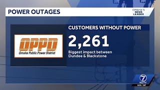 OPPD power outages Friday, March 6