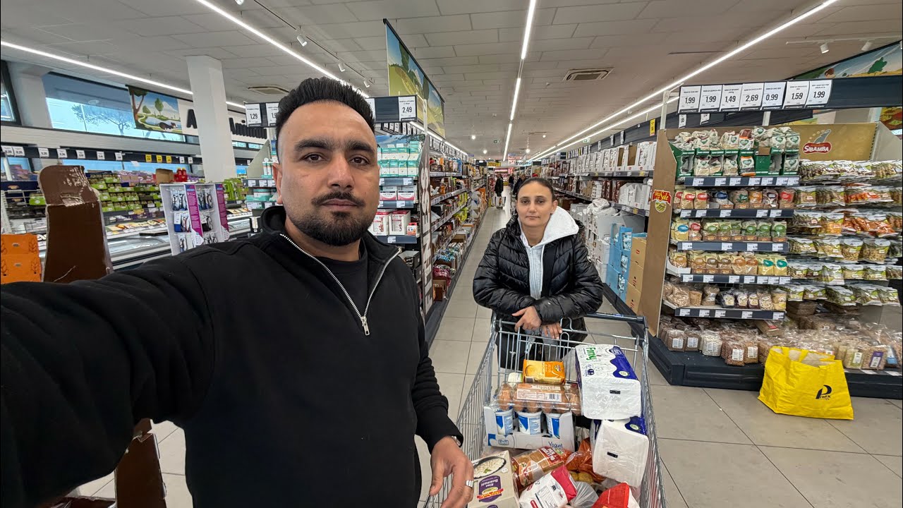 ਇਟਲੀ ਦਾ ਸਭ ਤੋਂ ਸੱਸਤਾ Grocery Store😊