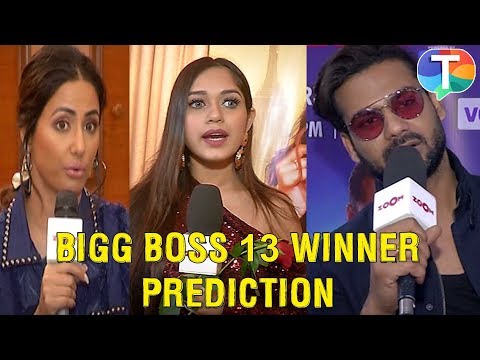 Bigg Boss 13 winner prediction by Hina Khan, Jannat Zubair, Vishal Aditya Singh & other TV Celebs