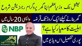 NBP Wazir-e-Azam Apna Ghar Program 2026 | Application Form Download &amp; Eligibility Criteria