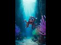 Meet Dumbo Octopus: Deep-Sea Secrets with AquaBuddies 3D! #3danimation #pixarstyle #oceanlife